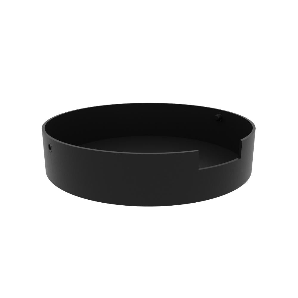 Kuzco Lighting TR989361-BK-UNV-010 Trilo Track 4-in Black UNV and 0-10 Dimming Track Canopy and Driver Cover