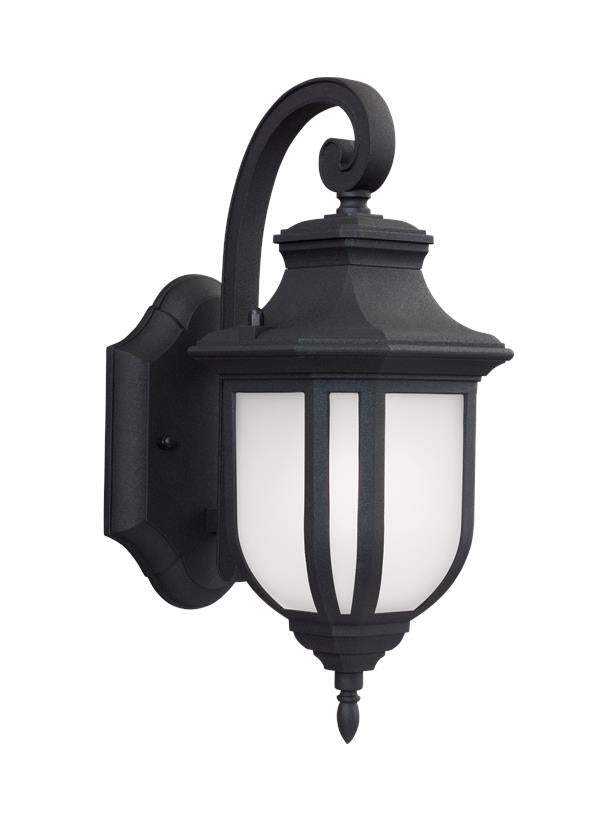 Generation Lighting Childress 1 light black outdoor wall lantern