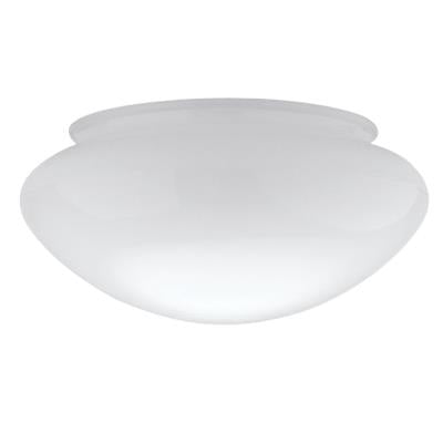 Westinghouse Lighting 8561300 6 inch white glass mushroom shade 6 pack