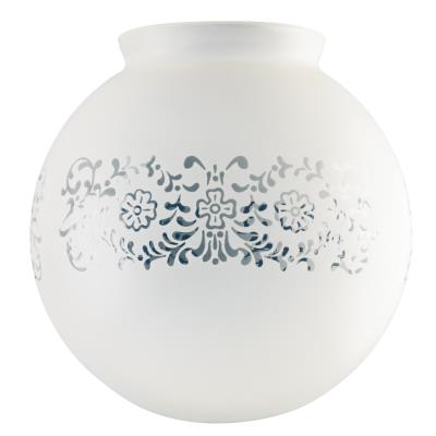 Westinghouse Lighting 8570700 frosted Victorian glass globe