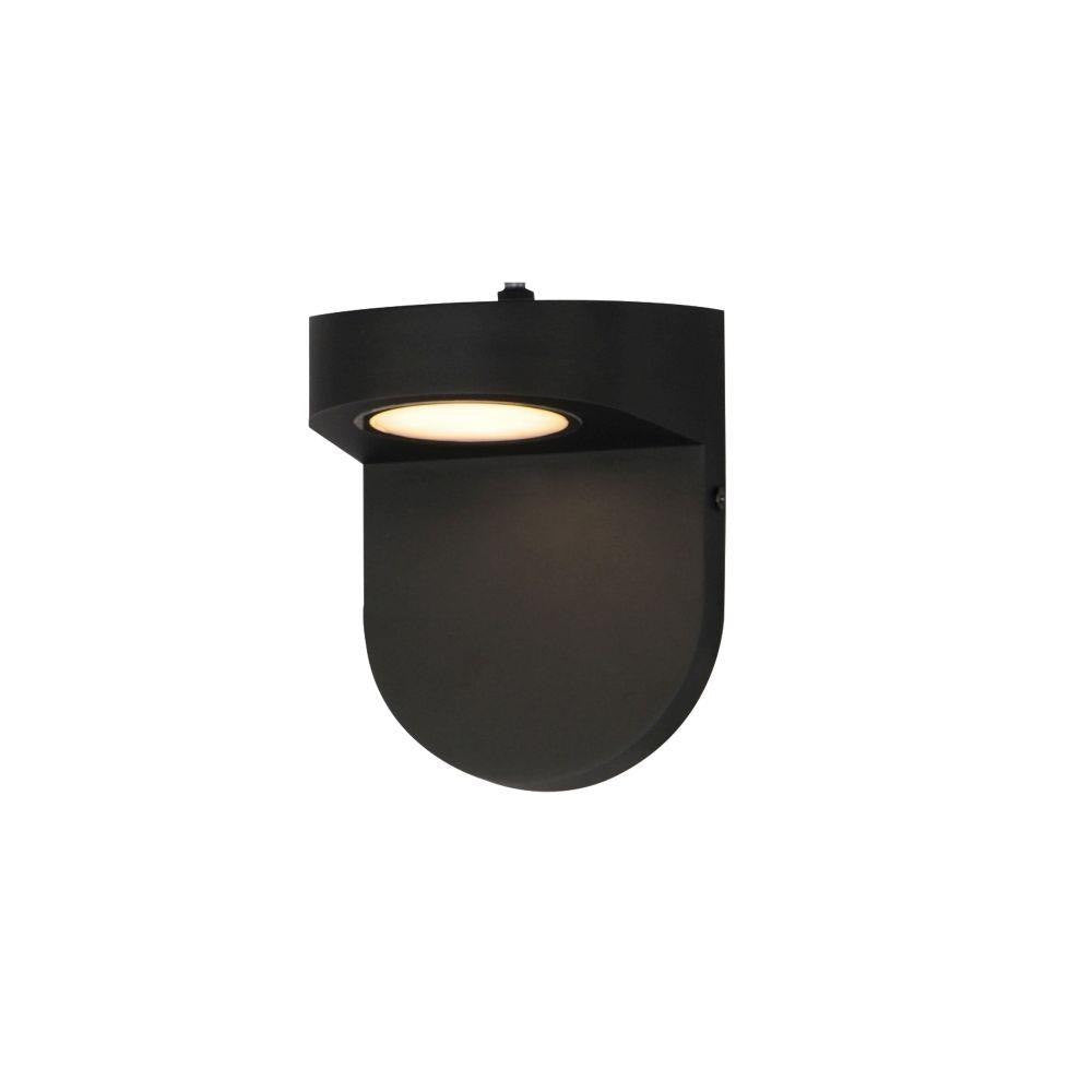 Maxim Lighting 86198BK/PHC Ledge 1 Light Black Outdoor LED Wall Sconce