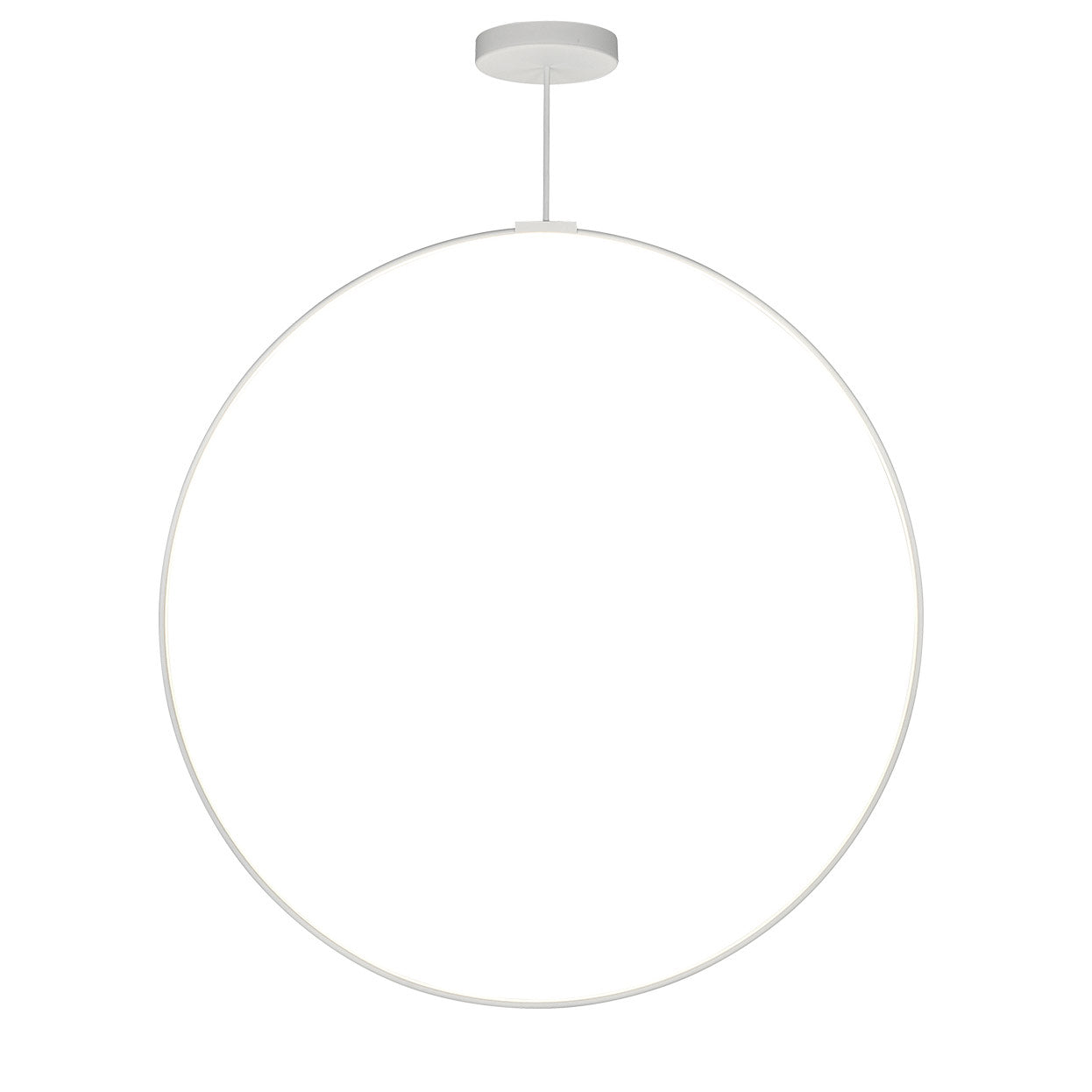 Kuzco Lighting PD82560-WH-UNV-010 Cirque 60-in Pendant Ceiling Light - CCT: 3000K - Finish: White
