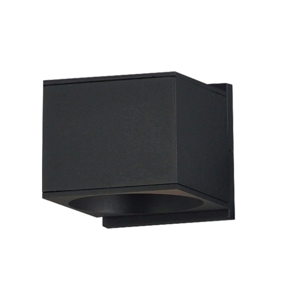 Maxim Lighting 86215BK Stout 1 Light Black Outdoor Wall Mount Light - Angled View