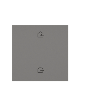 Legrand WNAL33M1 Adorne with Netatmo Wireless Smart Light Switch Wall Control with Home/Away, Magnesium Finish
