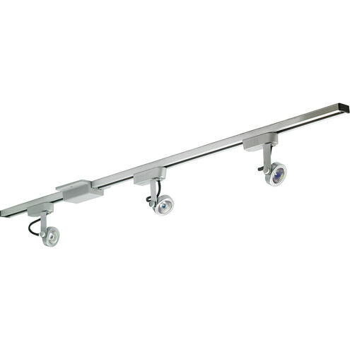 NORA Lighting NTL-181BZ Signature Track Pack Ceiling with (3) Gimbal Ring MR16 Track Heads Light, Voltage 120V, Bronze Finish