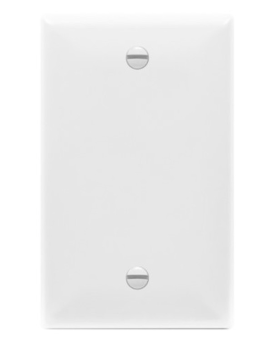 Enerlites 8801-W Blank Cover One-Gang Wall Plate, White Finish