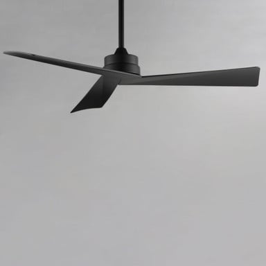 Maxim Lighting 88846BK Vortex Outdoor Ceiling Fan - Full View from Below