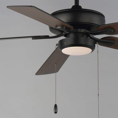 Maxim Lighting 88937SN Super Max 5 Blade Ceiling Fan LED Light Kit Close-up