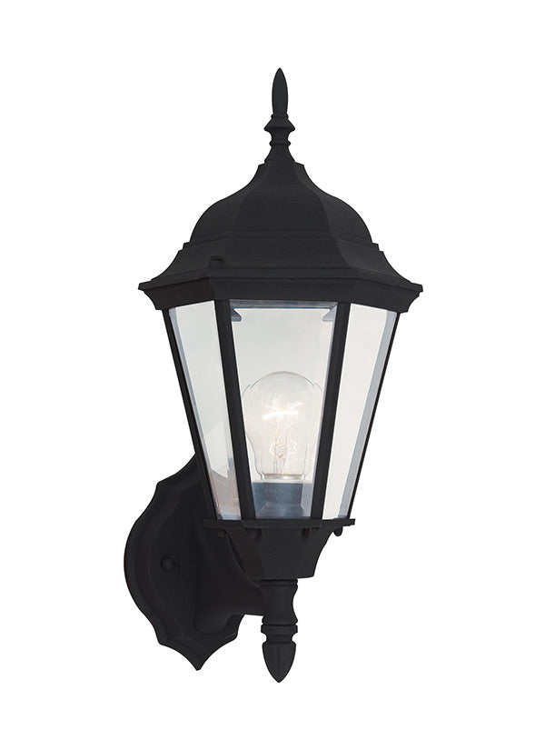 Generation Lighting 88941-12 Bakersville 1 Light Black Outdoor Wall Lantern