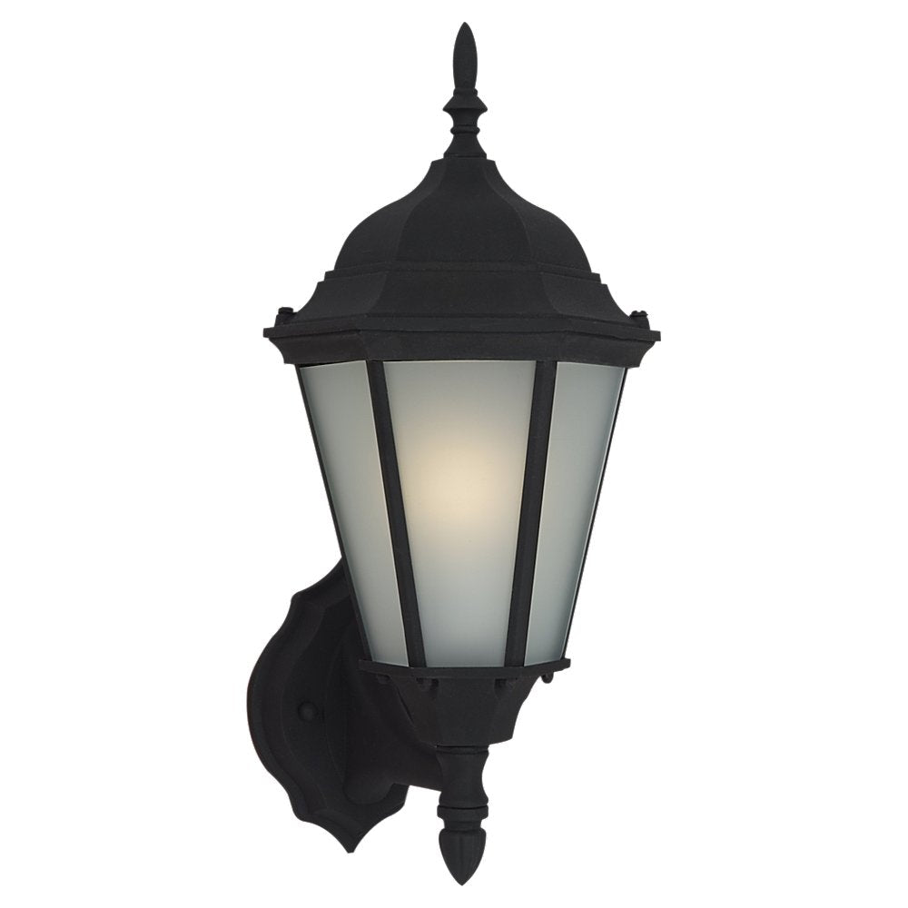 Generation Lighting Bakersville 1 light black outdoor wall lantern