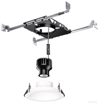 Elco Lighting E3CKT07DX 3" Koto MAX New Construction Frames, Wattage 6W, Lumens 750LM, Voltage 120-277V, Dimmable