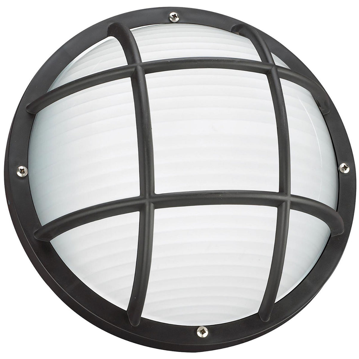 Generation Lighting Bayside 1 light black wall and ceiling mount light