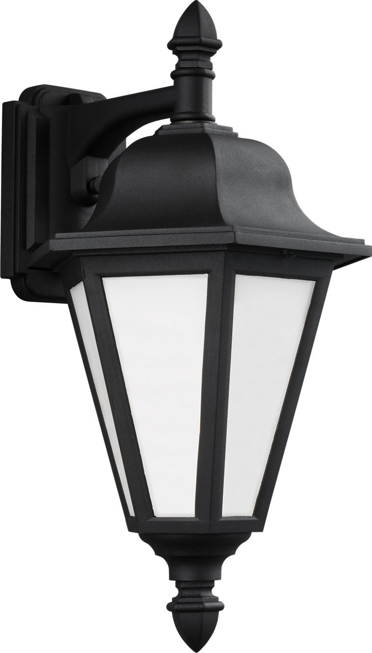 Generation Lighting Brentwood 18 inch textured black outdoor wall light