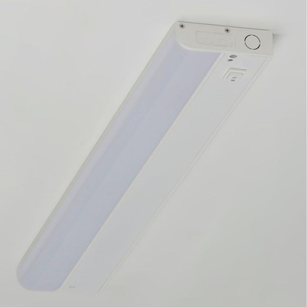 Maxim Lighting 89853WT CounterMax MX-L-120-1K White LED Undercabinet Light Bar - Angled View