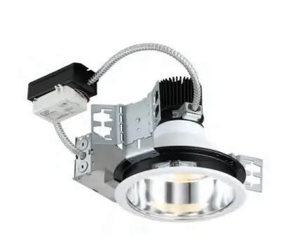 Eurofase Lighting 8AP-25-30-4-1-L-F-SN 8-in 25W Recessed White Lighting Kit, 120V, 3000K, LFSN