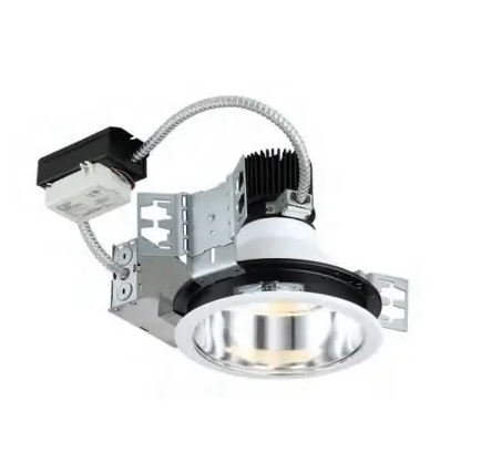 Eurofase Lighting 8AP-38-30-2-1-L-S-WP 8-in 38W Recessed White Lighting Kit, 120V, 3000K, LSWP