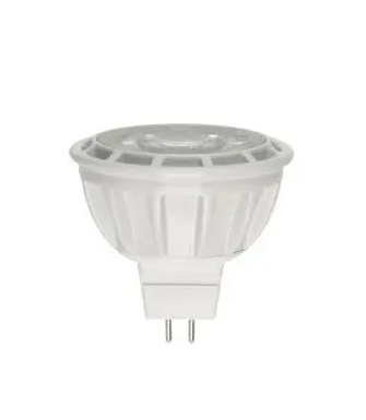MaxLite 8MR16D5930NF25/JA8 MR16 Flood Lamp, 8 Watt, 3000K, GU5.3 Base, Dimmable, White Finish