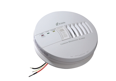 Kidde 900-0120 AC Wire-In Carbon Monoxide Alarm with Alkaline Battery Back-up 6 Pack