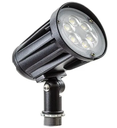 Dabmar Lighting DPR49-LB15F-40K-B Flood Powder Coated Cast Aluminium LED Directional Flood Light, LB, Wattage 15W, Voltage 100V-277V, Color Temperature 40K, Black
