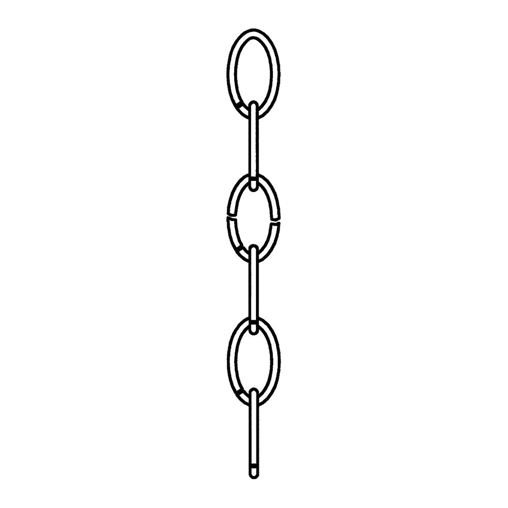 Generation Lighting 9100-08 replacement chain line drawing