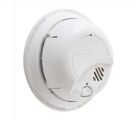 First Alert 9120B Hardwired Ionization Smoke Alarm with Battery Backup