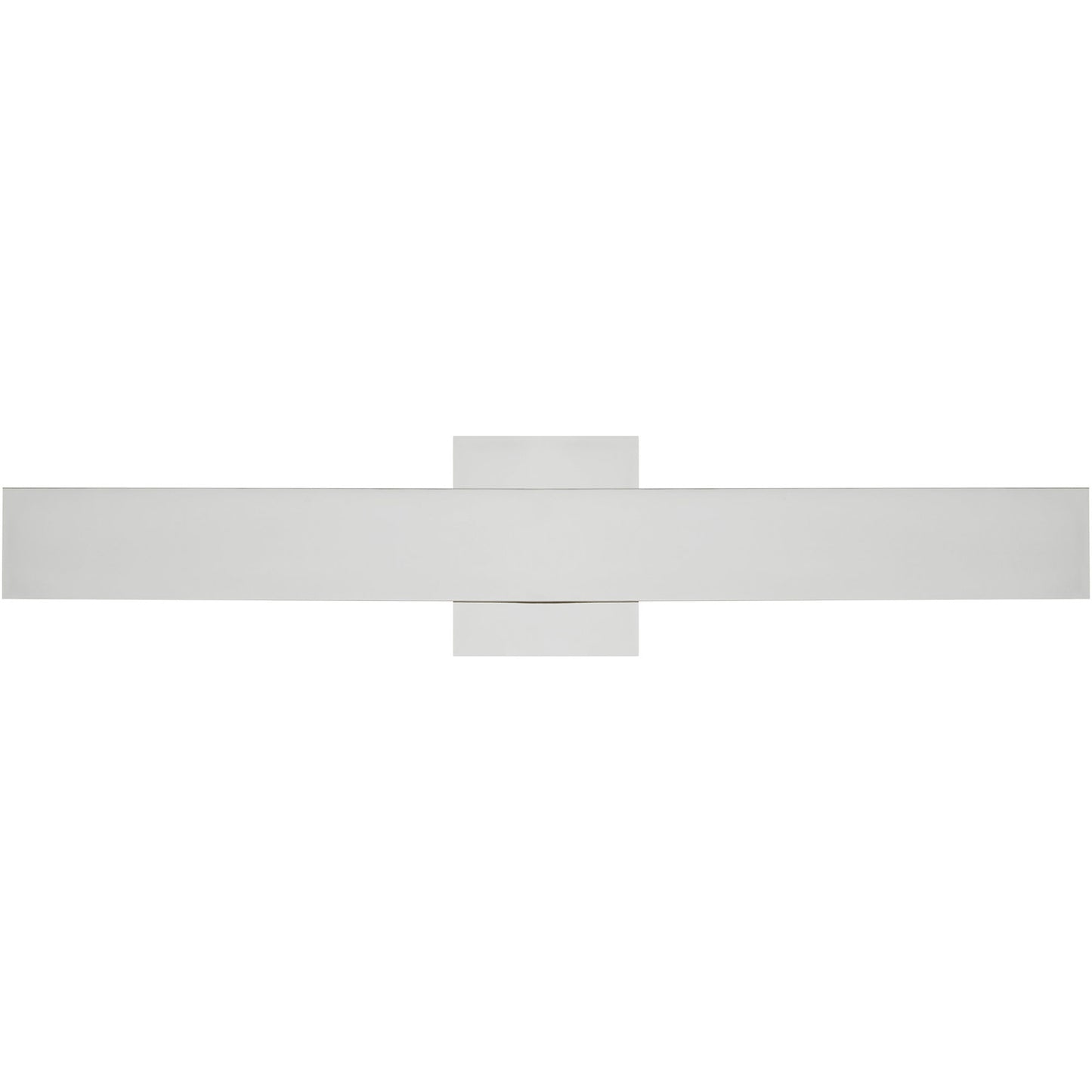 Visual Comfort Architectural 700BCBAU24N-LED930-277 Modern Sean Lavin Bau LED 24 inch Polished Nickel Bath Light Wall Light in LED 90 CRI 3000K 270V, Integrated LED