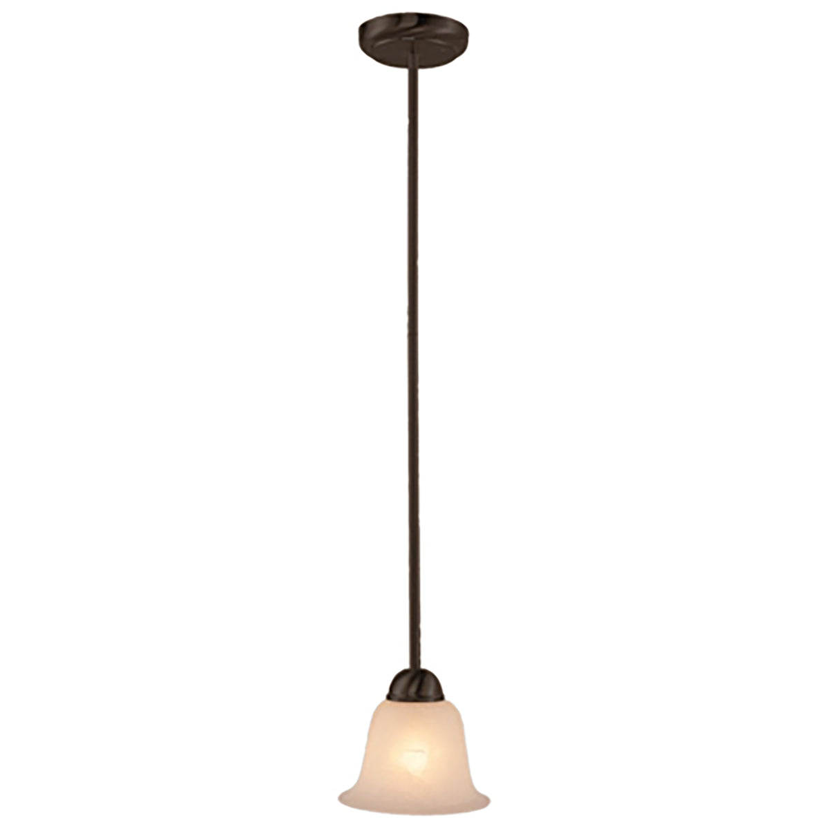 Trans Globe Lighting 9282 ROB Aspen 1 Light Oil Rubbed Bronze Mini Pendant