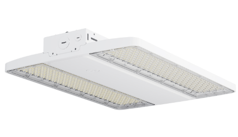 ESL Vision ESL-LHB-85130W-54057 LED Linear Highbay Light, Seletable Wattage 85/105/130, 19,000 Lumens, Multi-Color Temperature, Selectable Beam Angle, 120-347VAC, White Finished, Integrated Sensor Receptacle