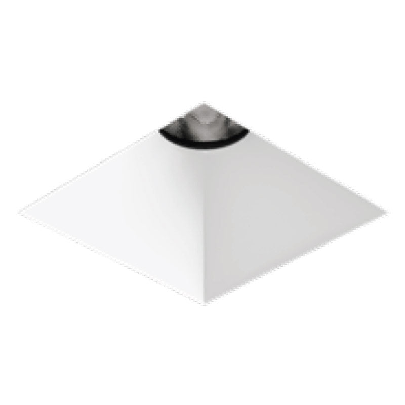 Visual Comfort Architectural ENCL3SLD-927B Entra CL 3" Fixed Flangeless Downlight - 2700K Black Reflector