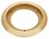 Enerlites 975518-C Brass 5.25 inches Recessed Flange For 4" Round Floor Box Covers