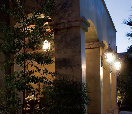 Gama Sonic 98B010 Royal Bulb Solar Wall Light with Patented Solar Light Bulb – Wall Mount