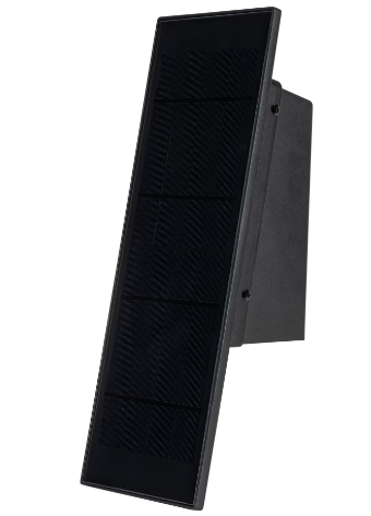 Gama Sonic 56iM50010 Eclipse Downlight Solar Wall Light – Modern Architectural Lighting with 3-Color Options, Black Finish