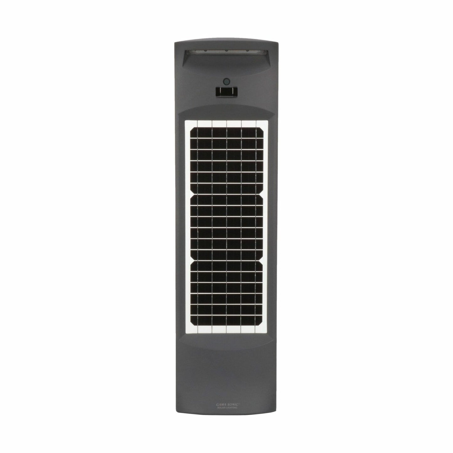 Gama Sonic 9iD50800 Solar Pillar Commercial Bollard, Black Finish