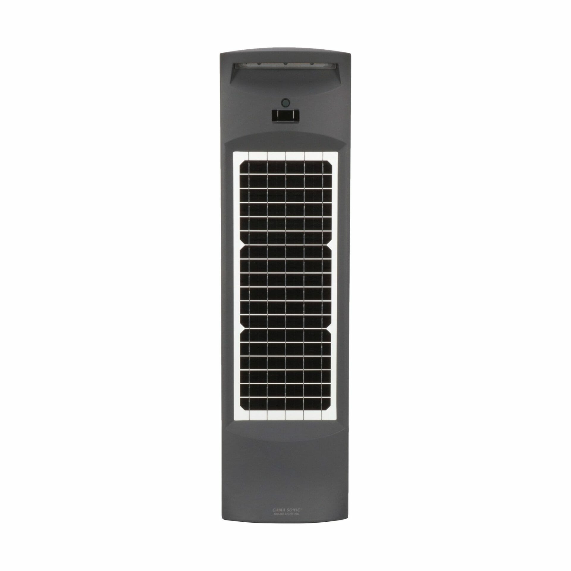 Gama Sonic 9iD50800 Solar Pillar Commercial Bollard, Black Finish