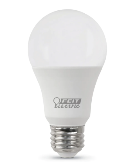 Feit Electric A800/841/10KLED Non-Dimmable Cool White A19 General Purpose LED Light Bulb, Color Temperature 4100K, Wattage 10W, Voltage 120V