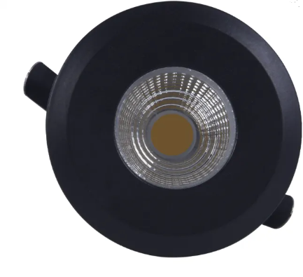 ABBA Lighting USA DM52-Bk-5K DM52 Heavy Duty Cast Stainless Steel Well Light, Color Temperature 5000K, Finish Black