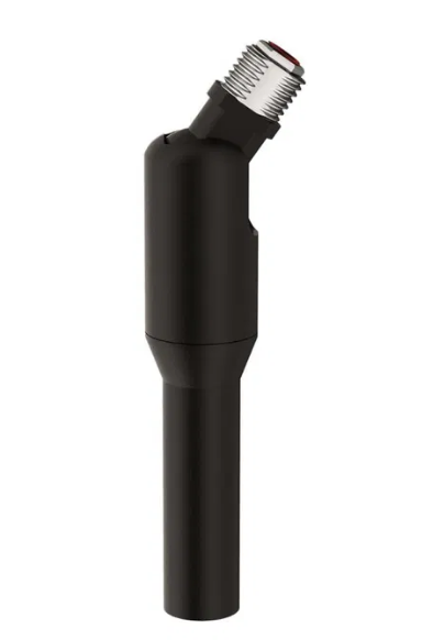 Dals Lighting ACCSTSL-BK Sloped ceiling adaptor Powerstem - Black