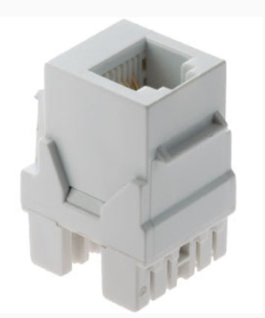 Legrand ACRJ25W1 Adorne RJ25 Phone Jack, White