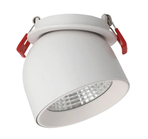 Lotus LED Lights AD-3-S14W-AR-5CCT-WH-24D 3 Inch Bullet Floating Gimbal LED Downlight - 1,365 Lumens - 15W - CCT Selectable - 120V - White - 24° Beam Angle