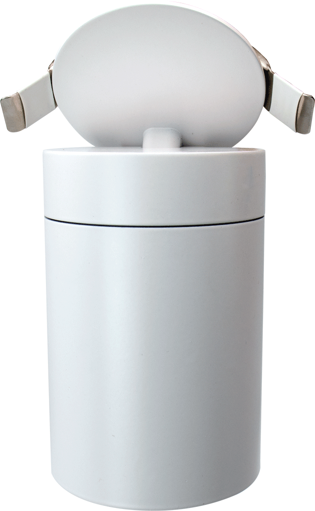 Lotus LED Light AD-3-S15W-FC-3018K-WH 3" Floating Torpedo LED 15W, Dim to Warm 3000K to 1800K, White Finish