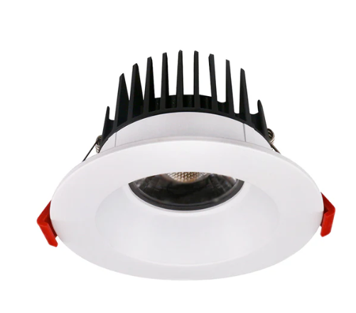 Lotus LED Lights AD-LED-4-S15W-27K-T4RW 4 Inch Recessed 15W LED Round White Trim 2700K 910Lm 38 Degree Air-Tight 90 CRI