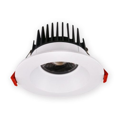 Lotus LED Lights AD-LED-4-S15W-4K-T4RW 4" Round Regressed LED Downlight W/ Power 15W, CCT 4000K, Lumens 1050lm, 120V, White Finish