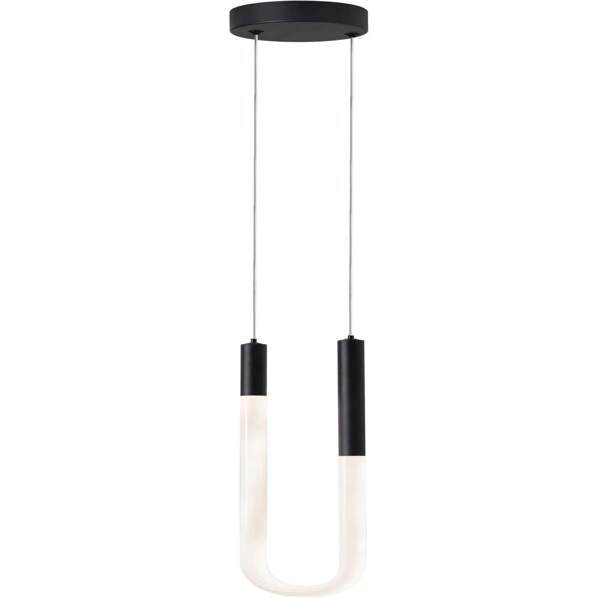 AFX Lighting ADEP06LAJUDBK Adel LED 4 inch Pendant Ceiling Light, Voltage 120-277, Wattage 11w, Lumens 920lm, Black Finish