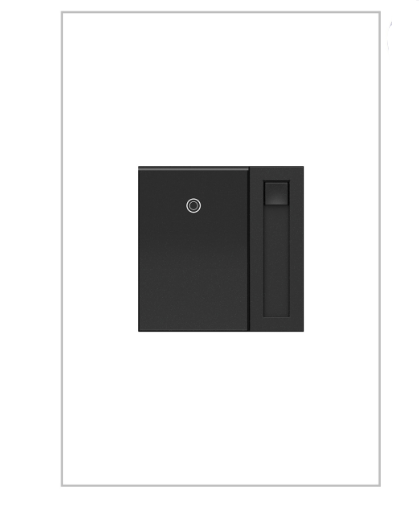 Legrand ADPD4FBL3P2G4 Adorne 0-10V Paddle Dimmer with Microban, Graphite Finish
