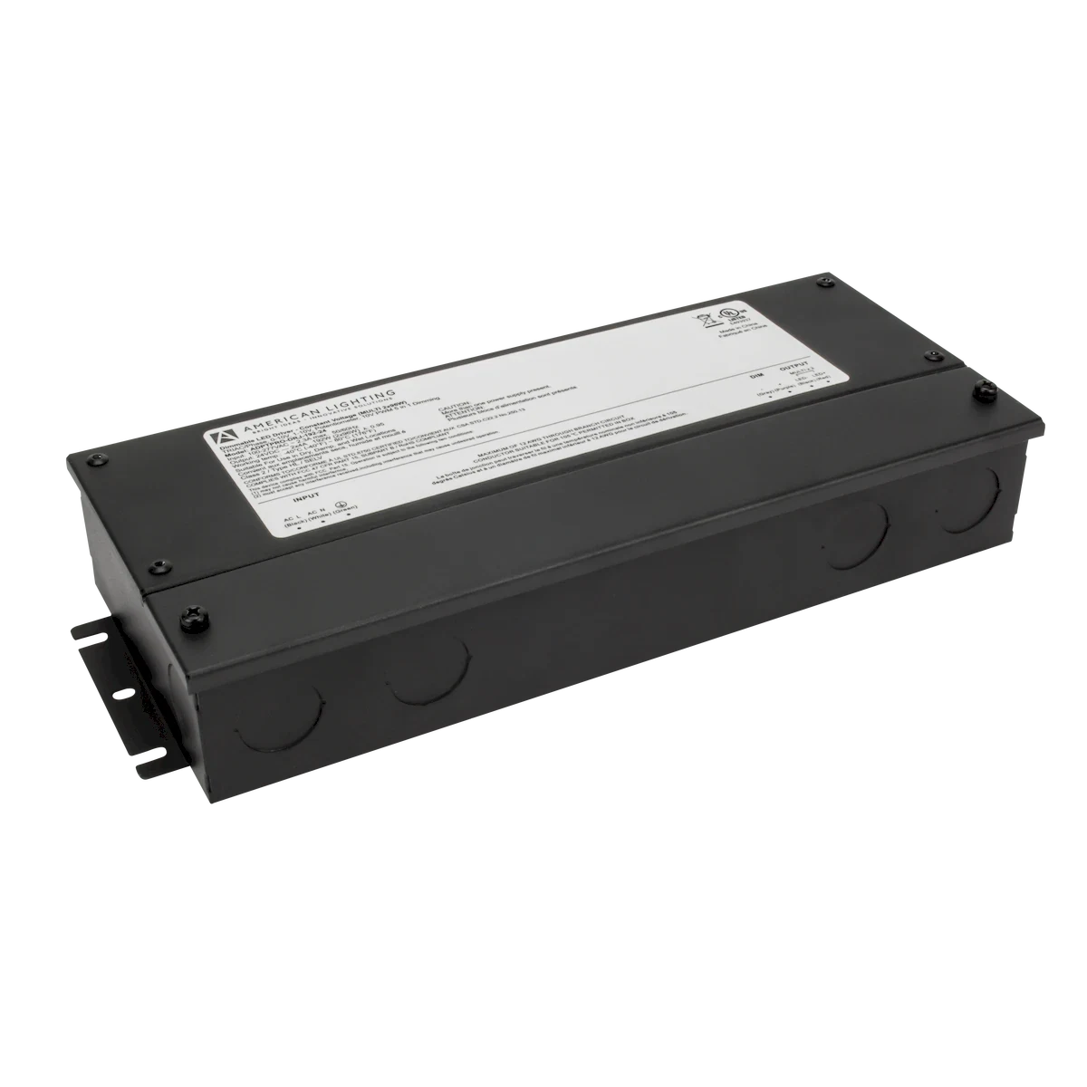 American Lighting ADPT-DRJ-288-24 24VDC - 288W - Phase Cut Constant Voltage Driver W/Junction