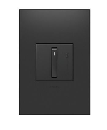 Legrand ADWR703TUG4 Adorne Whisper Tru-Universal Dimmer with Microban, Graphite Finish