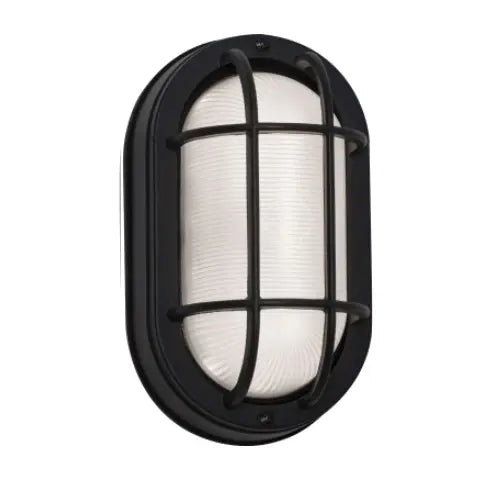 AFX Lighting CAPW050804L30ENBK 6W LED Cape Outdoor Wall Sconce, 600 lm, 120V, 3000K, Black