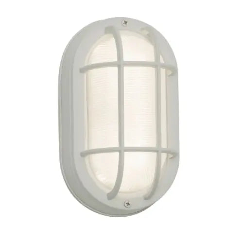 AFX Lighting CAPW050804L30ENWH 6W LED Cape Outdoor Wall Sconce, 600 lm, 120V, 3000K, White