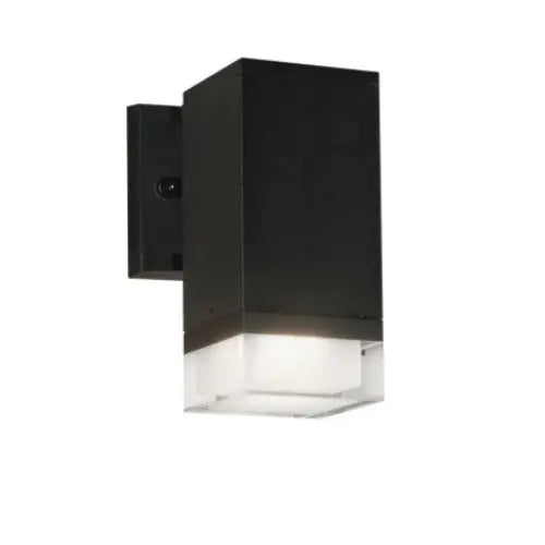 AFX Lighting EDDW0608LAJMVBK LED Edmund Outdoor Wall Sconce, 1-Light, 120V-277V, Selectable CCT