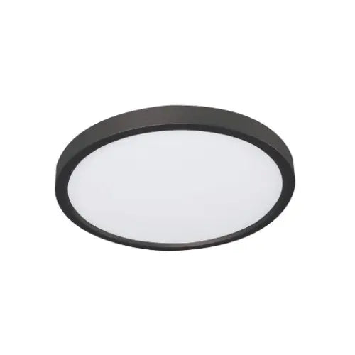 AFX Lighting EGRF08LAJD3BK 8-in 15W Edge Flush Mount, 1000 lm, 277V, CCT Select, Black